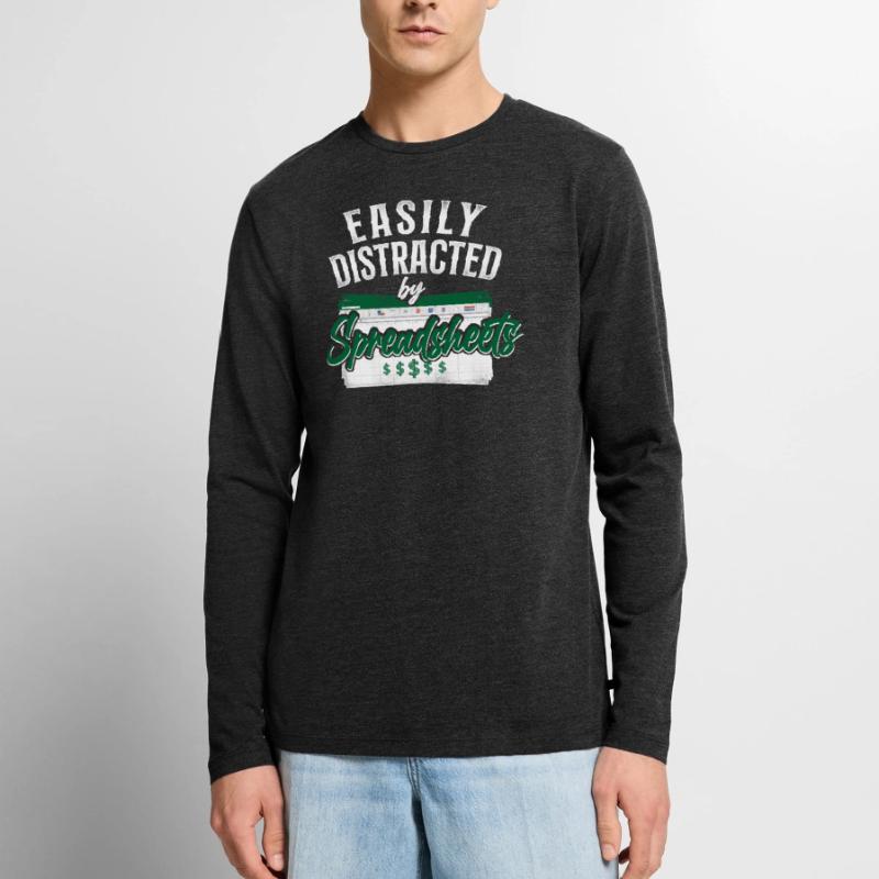 Comptable Comptable Comptable Comptabilité T-shirt manches longues Premium bio Homme