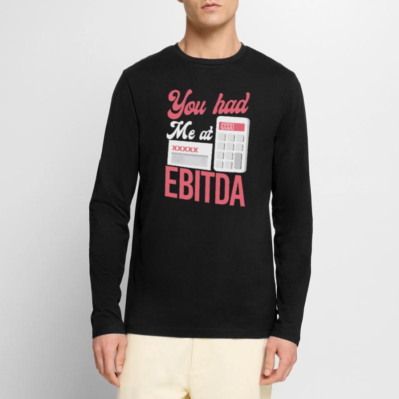 Comptable Comptable Comptable Comptabilité T-shirt manches longues Premium bio Homme