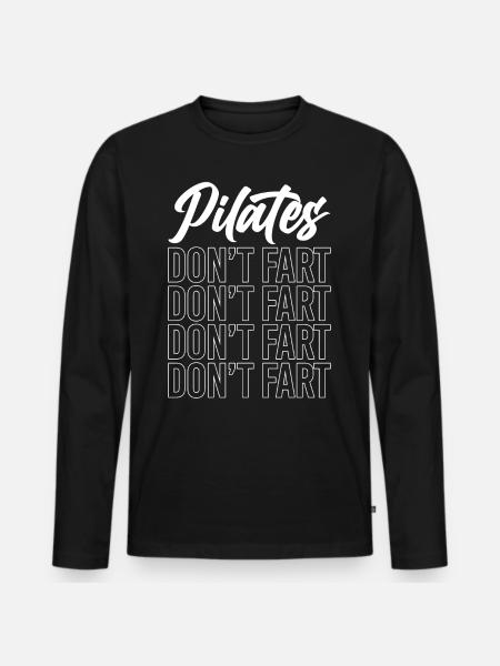 Pilates Instructor Teacher Pilates - Men's Premium Organic Long Sleeve Shirt - black