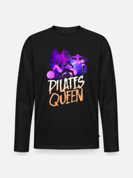 Pilates Instructor Teacher Pilates - Men's Premium Organic Long Sleeve Shirt - black
