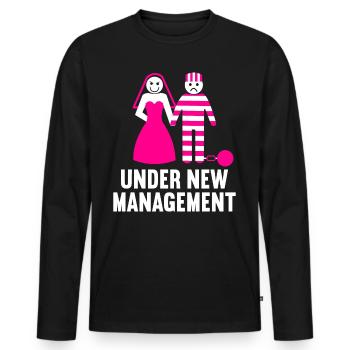 Bachelor party rumbling bachelor party - Men's Premium Organic Long Sleeve Shirt - black - Front - Nico (187cm)