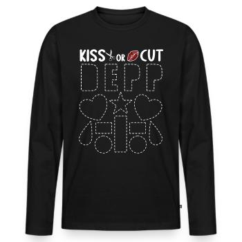 Junggesellenabschied Polterabend JGA Männer - Männer Premium Bio Langarmshirt - Schwarz - Vorne - Nico (187cm)