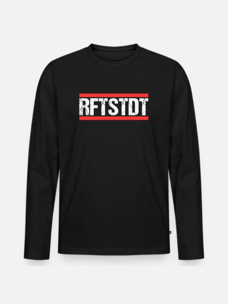 Erftstadterin Erftstadter Erftstadt - T-shirt manches longues Premium bio Homme - noir