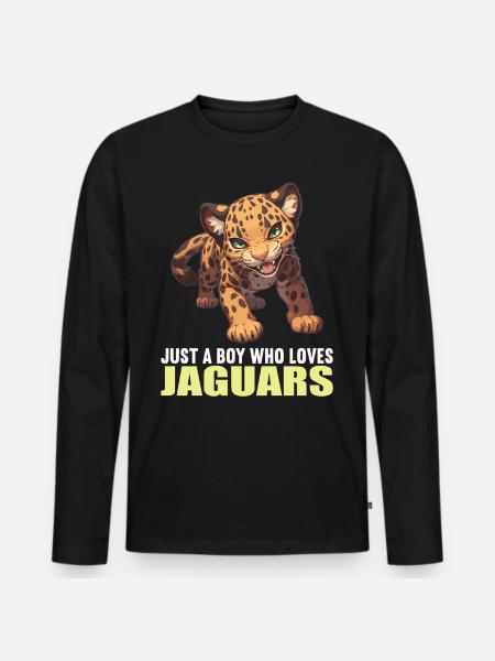 Jaguars Jaguar - Men's Premium Organic Long Sleeve Shirt - black