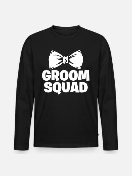 heiraten Ehe - Männer Premium Bio Langarmshirt - Schwarz