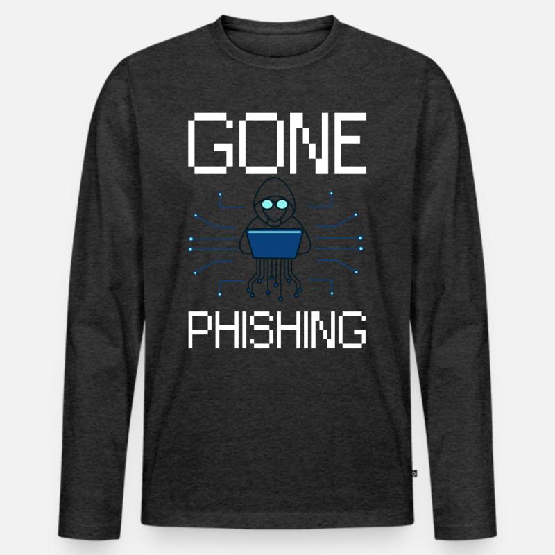 Ethical Hacker Security Computer Hacking Men's Premium Organic Long Sleeve Shirt