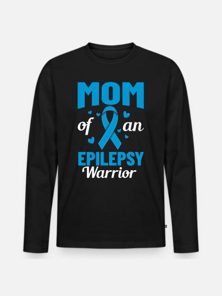 Epilepsy Convulsive disease Epileptic seizure - Men's Premium Organic Long Sleeve Shirt - black