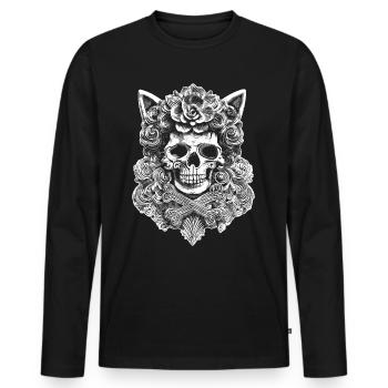 Symboles révélés : Chemise Magical Rock Metal - T-shirt manches longues Premium bio Homme - noir - Devant - Nico (187cm)