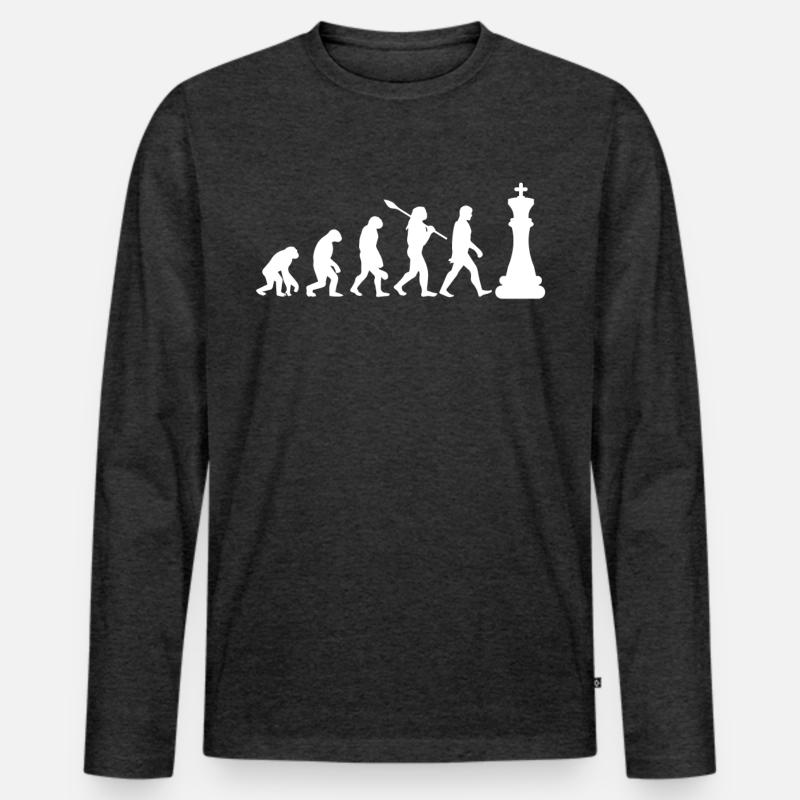 Chess evolution Men's Premium Organic Long Sleeve Shirt