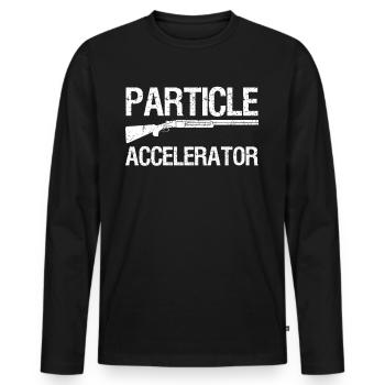 Schützenverein Gewehr Sportschütze - Männer Premium Bio Langarmshirt - Schwarz - Vorne - Nico (187cm)