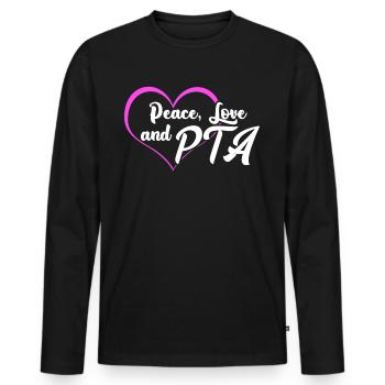 PTA Pharmazie Witz Apotheke - Männer Premium Bio Langarmshirt - Schwarz - Vorne - Nico (187cm)