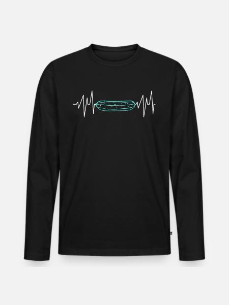 Concombre ECG Concombre - T-shirt manches longues Premium bio Homme - noir