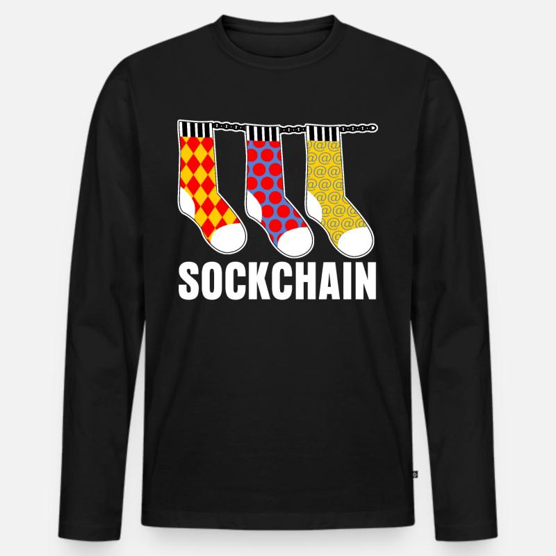 Admin Programmierer Computer Männer Premium Bio Langarmshirt