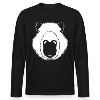 Capybara Funny Capybaras - Männer Premium Bio Langarmshirt - Schwarz - Vorne - Nico (187cm)