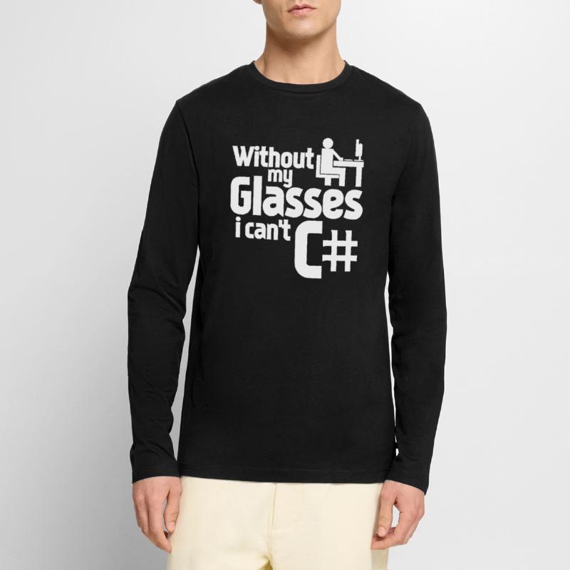 Admin Programmer Computer Science Men's Premium Organic Long Sleeve Shirt