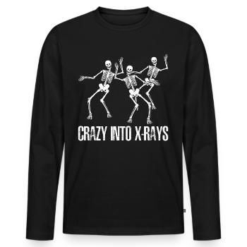 Radiology X -ray Radiologist Radiography - Männer Premium Bio Langarmshirt - Schwarz - Vorne - Nico (187cm)