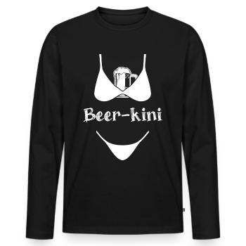 Beer Brewing Home Brewery - Männer Premium Bio Langarmshirt - Schwarz - Vorne - Nico (187cm)