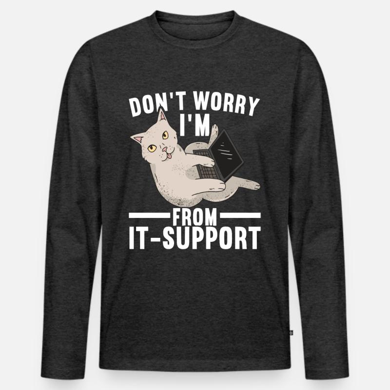 Programmers Programming Computer Scientists Men's Premium Organic Long Sleeve Shirt