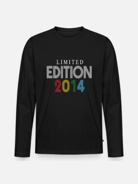 Édition limitée 2014 - T-shirt manches longues Premium bio Homme - noir