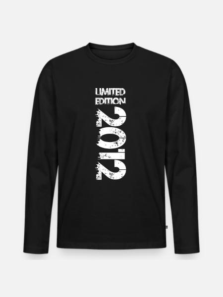 Limited Edition 2012 - Men's Premium Organic Long Sleeve Shirt - black