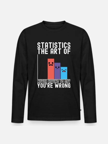 Math Teacher Mathematics - Men's Premium Organic Long Sleeve Shirt - black