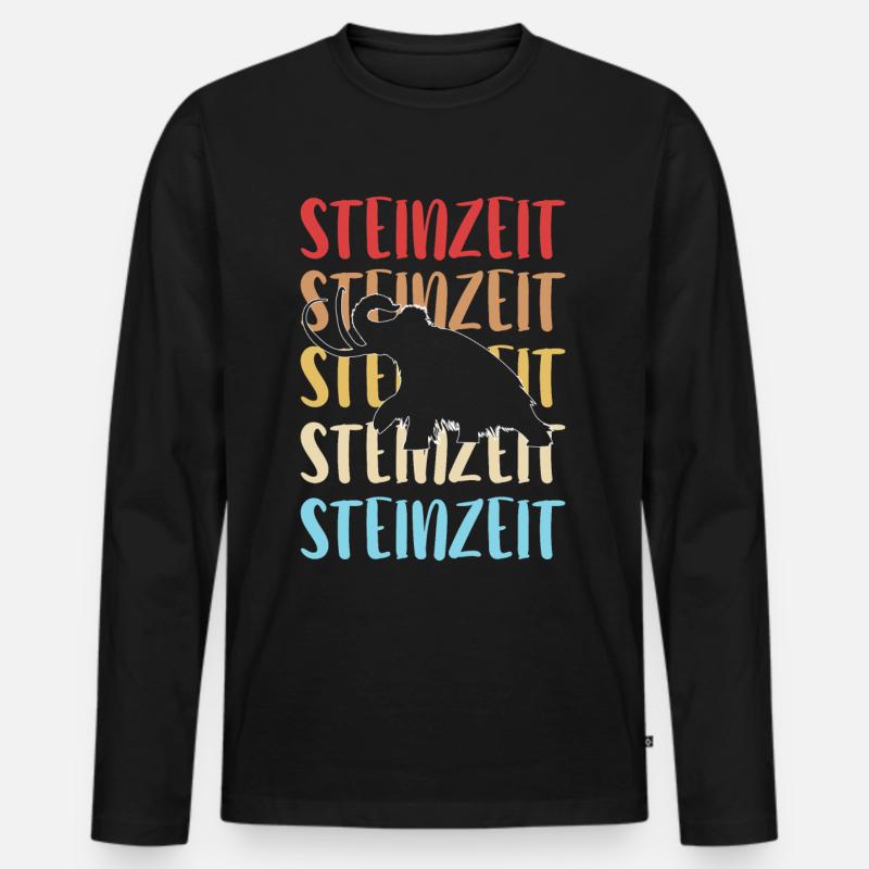 Mammut - Männer Premium Bio Langarmshirt - Schwarz