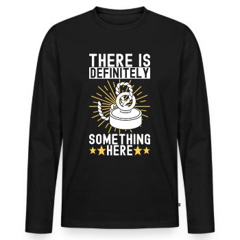 Magnet Fischer Magnet Fischen - Männer Premium Bio Langarmshirt - Schwarz - Vorne - Nico (187cm)