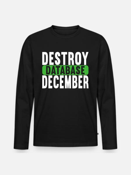 Programmer Computer Scientist - Men's Premium Organic Long Sleeve Shirt - black