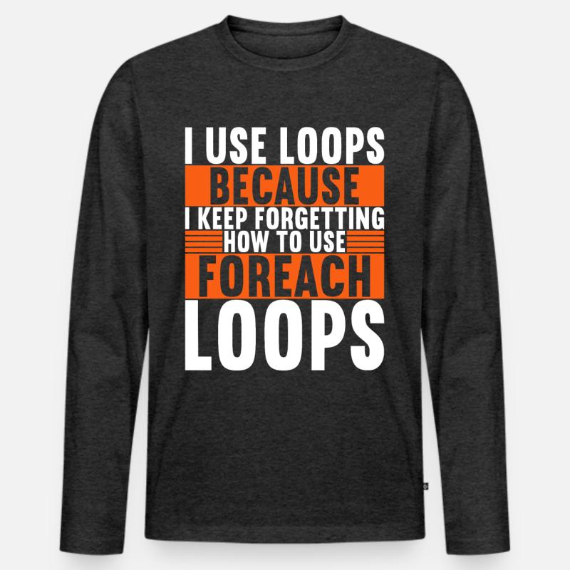 Programmer Computer Scientist Men's Premium Organic Long Sleeve Shirt