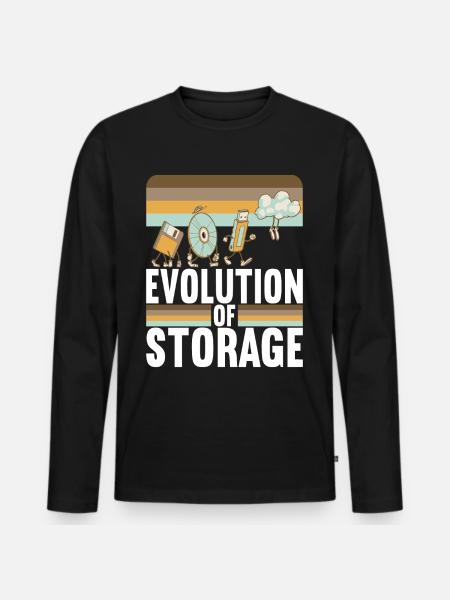 Programmer Computer Scientist - Men's Premium Organic Long Sleeve Shirt - black