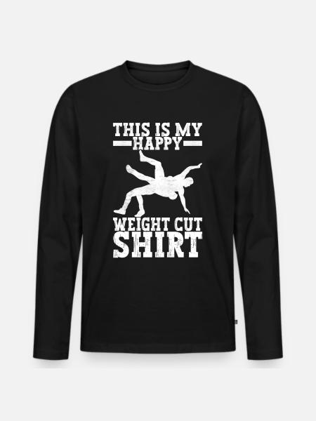 Wrestling Ringen Ringer - Männer Premium Bio Langarmshirt - Schwarz