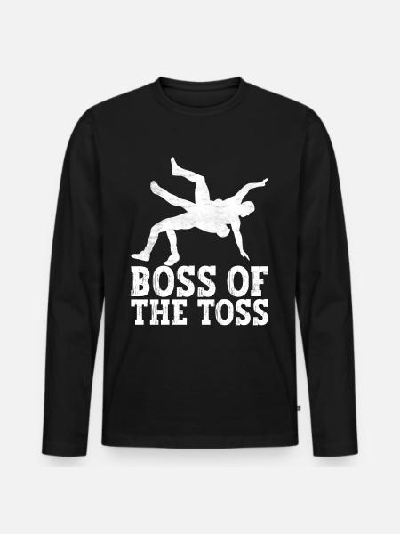 Lutte Lutteurs Lutteurs - T-shirt manches longues Premium bio Homme - noir