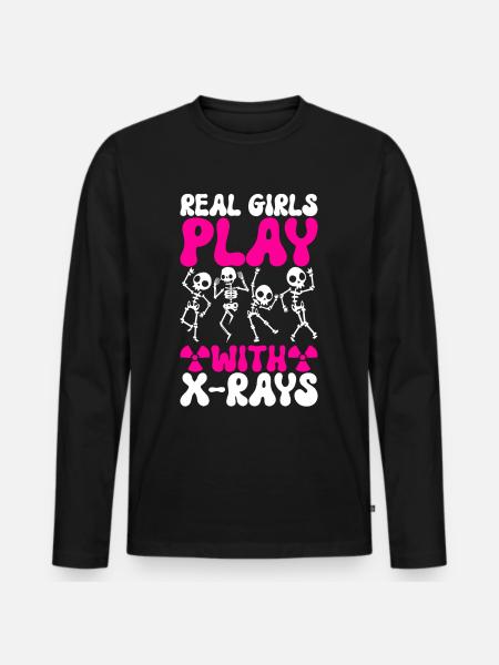 Radiology Radiologist - Men's Premium Organic Long Sleeve Shirt - black