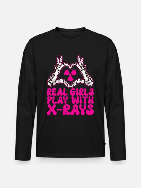 Radiology Radiologist - Men's Premium Organic Long Sleeve Shirt - black