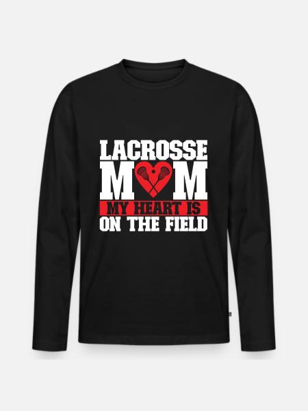 Lacrosse - Men's Premium Organic Long Sleeve Shirt - black