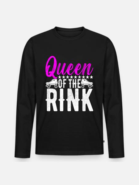 Roller derby - Men's Premium Organic Long Sleeve Shirt - black