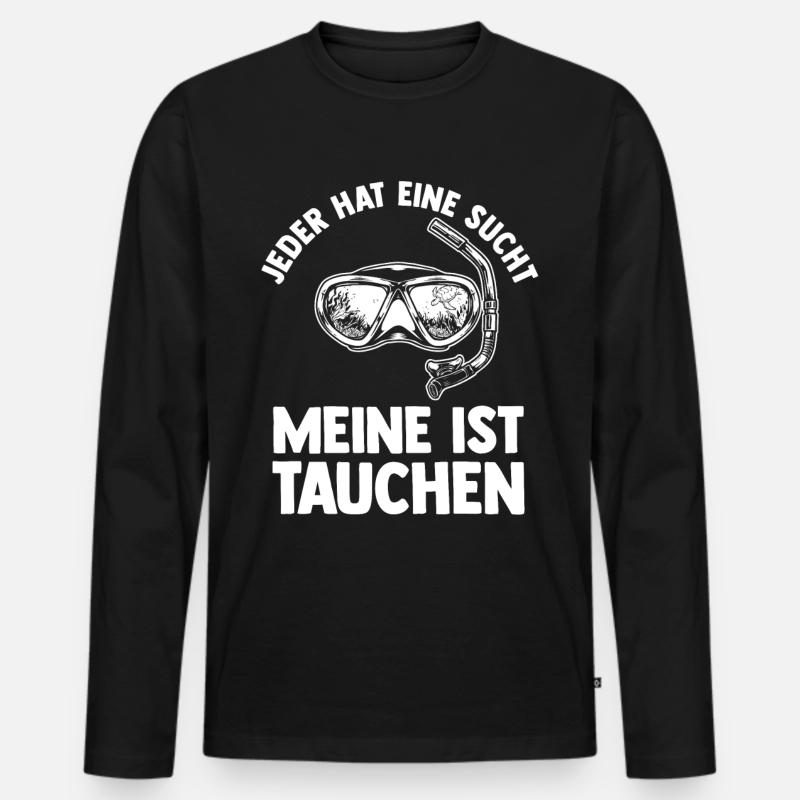 Kaffee Schullehrerin Lehrerin - Männer Premium Bio Langarmshirt - Schwarz