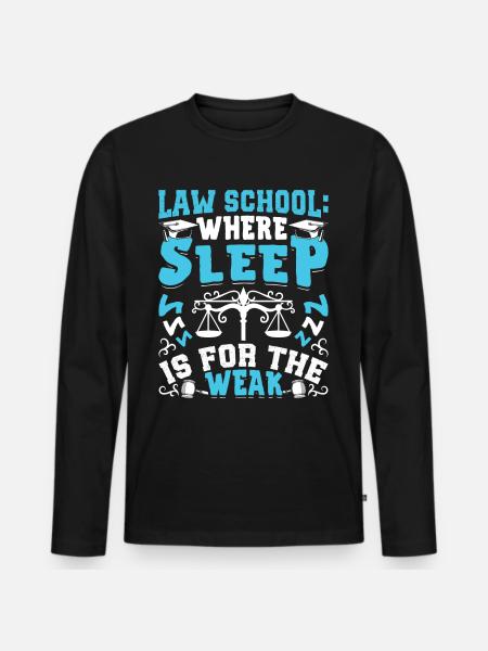 Doctorate Degree great - Men's Premium Organic Long Sleeve Shirt - black