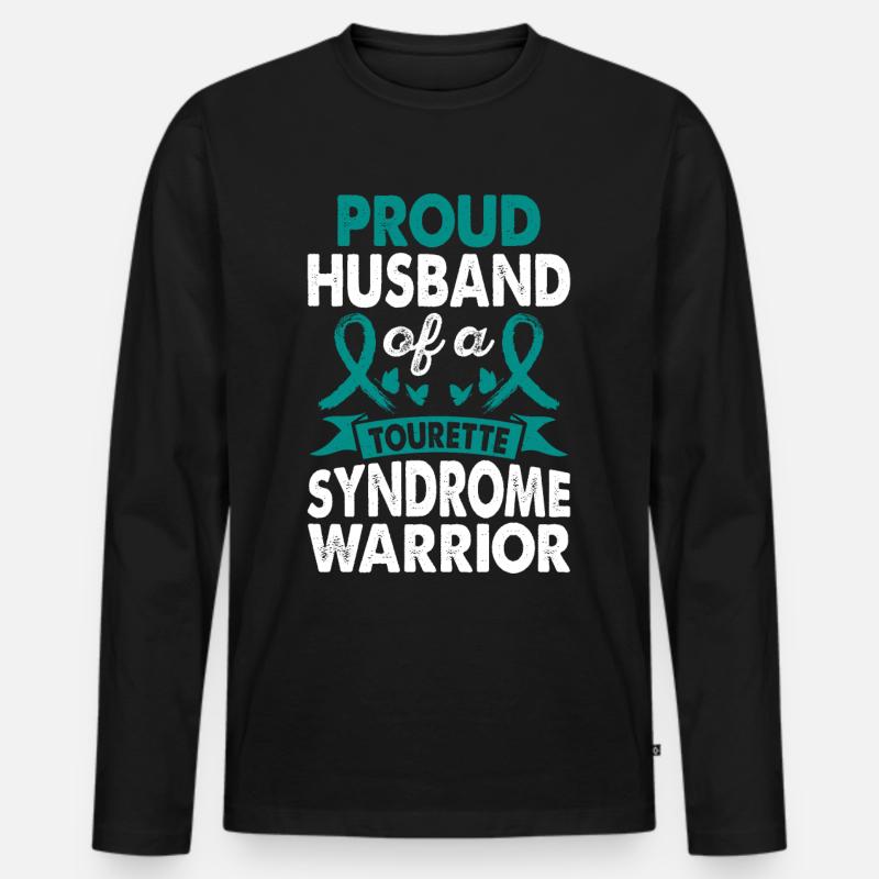 Ehemann Des - Männer Premium Bio Langarmshirt - Schwarz