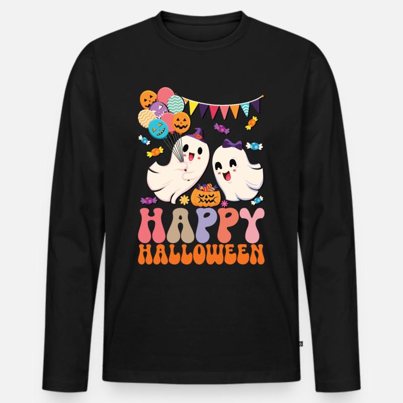 Read More Books - Männer Premium Bio Langarmshirt - Schwarz