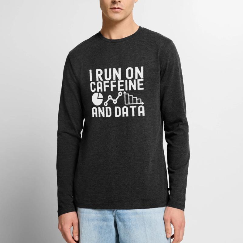 Data Science Datenanalyst Männer Premium Bio Langarmshirt