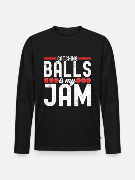 Dodgeball Dodgeball - Men's Premium Organic Long Sleeve Shirt - black
