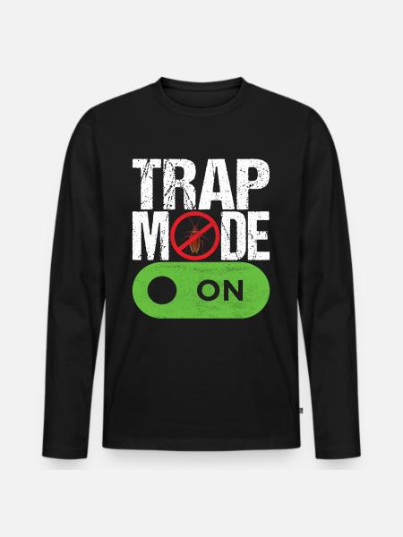 Pest Control Exterminators - Men's Premium Organic Long Sleeve Shirt - black