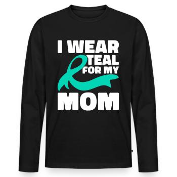 Sensibilisation à la prévention de la toxicomanie Toxicomanie - T-shirt manches longues Premium bio Homme - noir - Devant - Nico (187cm)
