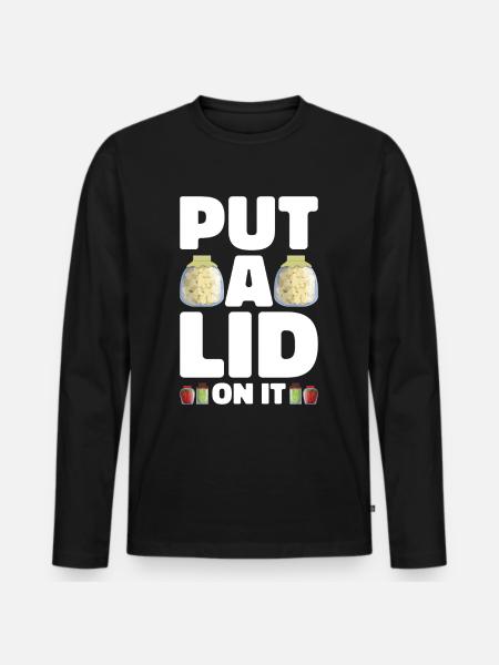 Canning Canning Canning - Men's Premium Organic Long Sleeve Shirt - black