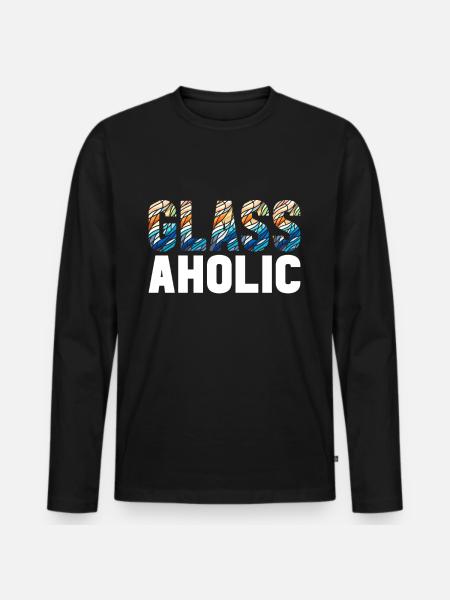 Vitrail artiste Vitrail Art - T-shirt manches longues Premium bio Homme - noir