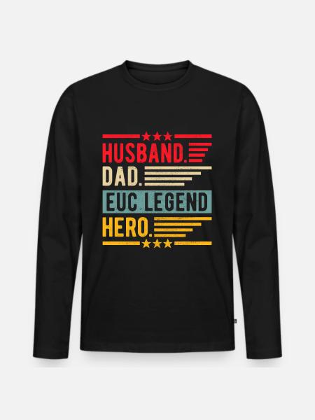 EUC Monowheel - Männer Premium Bio Langarmshirt - Schwarz