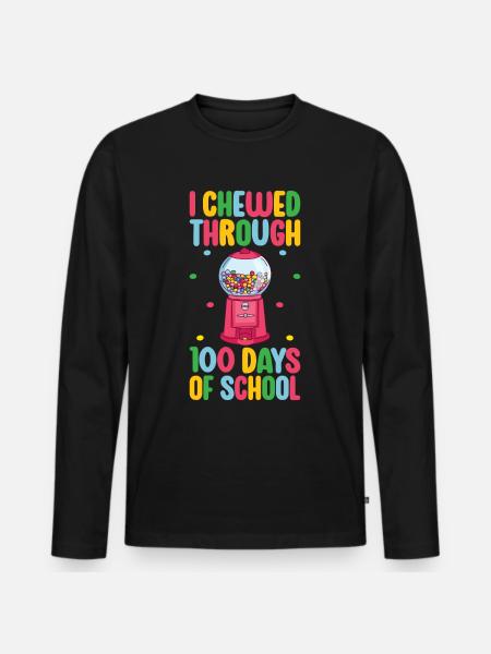 Gumball Machine Chewing Gum Machine - Men's Premium Organic Long Sleeve Shirt - black