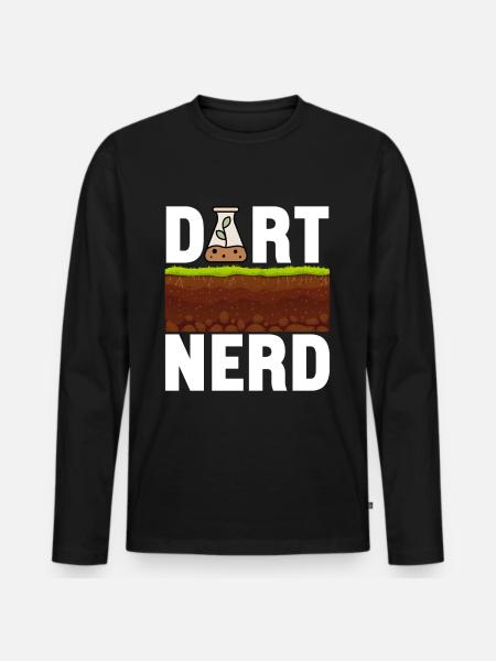 Bodenwissenschaftler Soil Science - Men's Premium Organic Long Sleeve Shirt - black