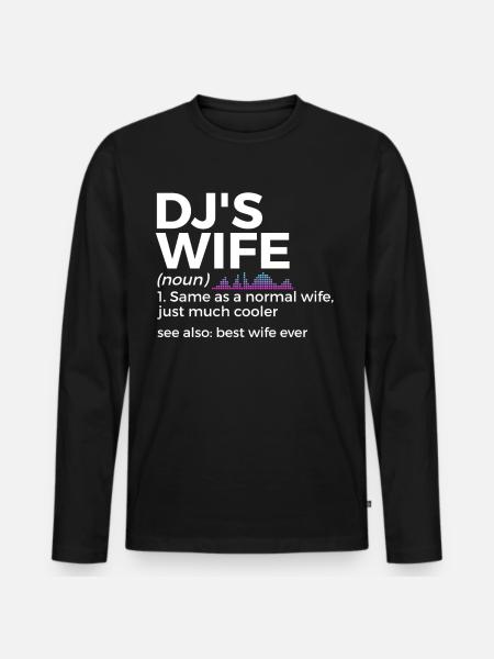 DJ Performance - T-shirt manches longues Premium bio Homme - noir